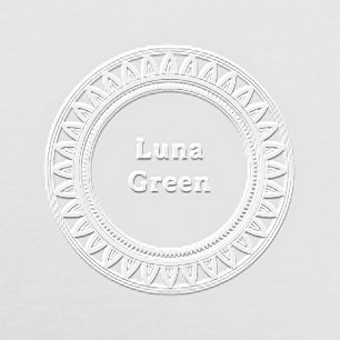 Petal Wreath Circle Embosser