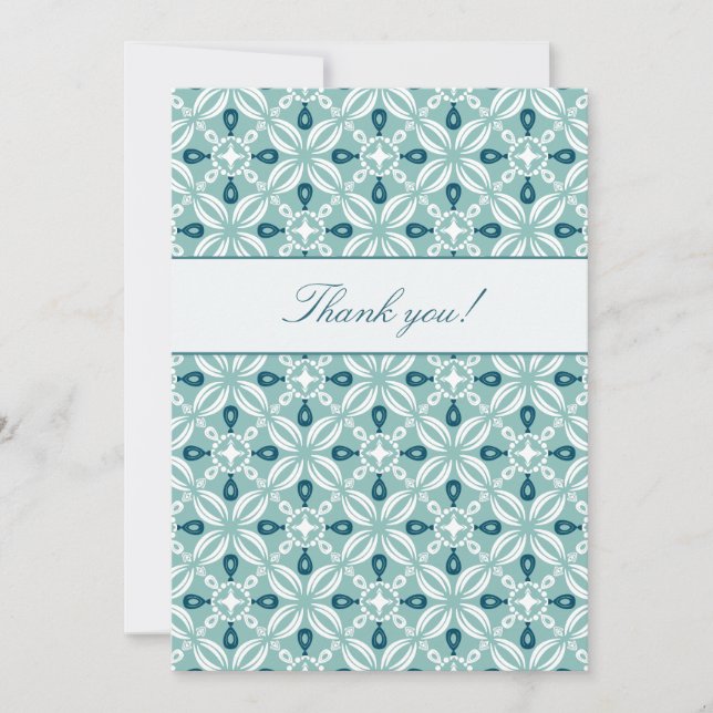 Petaline (Customizable) Thank You Card (Front)