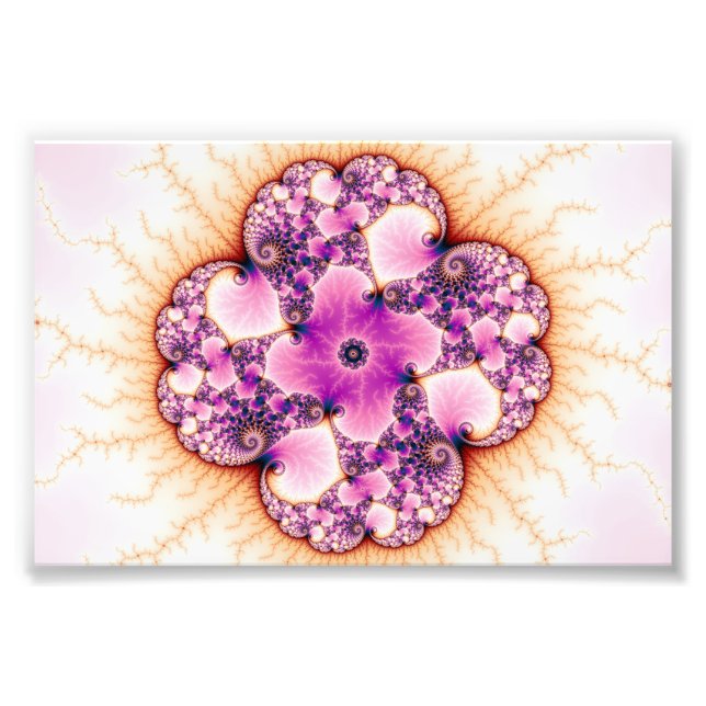 Petallic - Fractal Art Photo Print (Front)