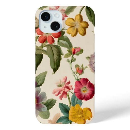 Petals and Poise 🌸🌿 iPhone Case