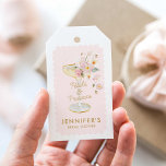 Petals and Prosecco Bridal Shower Favor Gift Tags<br><div class="desc">Bring a show-stopping touch to your Petals and Prosecco-themed bridal shower with these Personalized Favor Tags. Featuring a gorgeous blush pink floral design,  they're perfect for your celebration. Matching items in our store Cava Party Design.</div>