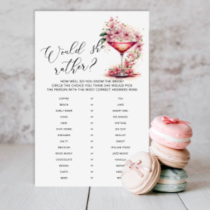 Petals and Prosecco Bridal Shower Game