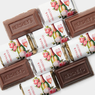 Petals And Prosecco Bridal Shower Party Hershey's Miniatures