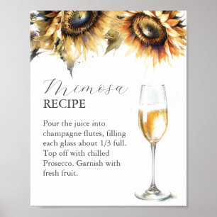 Petals and Prosecco Mimosa Bar Sign