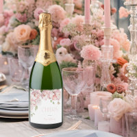 Petals and Prosecco Pink Rose Floral Bridal Shower