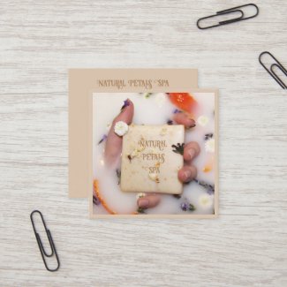 Petals Bath Spa Business Card