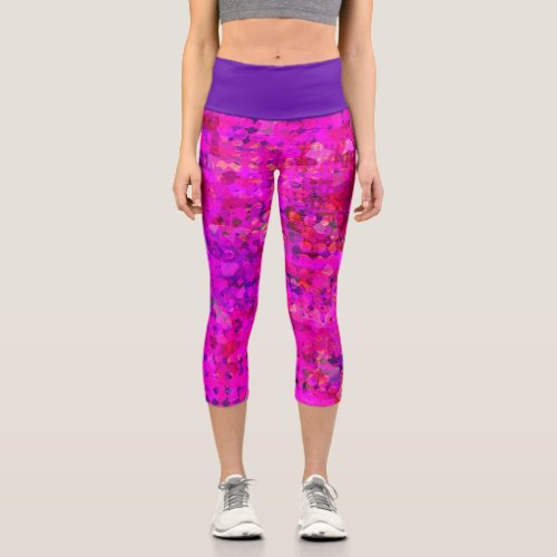 Petals Capri Leggings