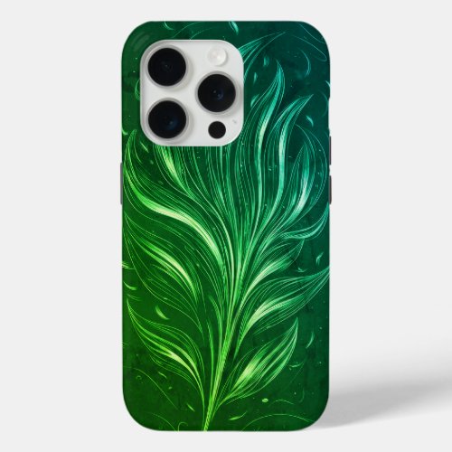 Petals in Motion A Visual Illustration iPhone 15 Pro Case