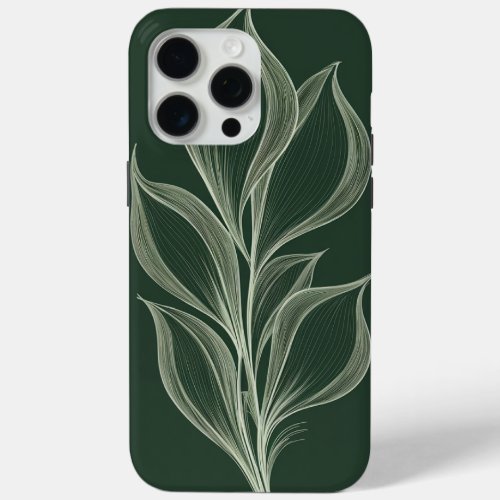 Petals in Motion A Visual Illustration iPhone 15 Pro Max Case