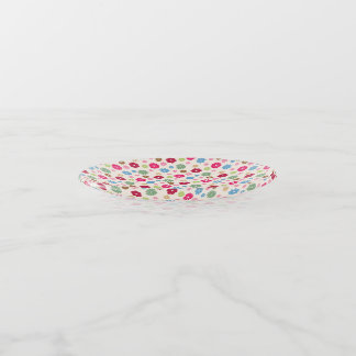 Petals In Silence 11. Floral Pattern. Trinket Tray