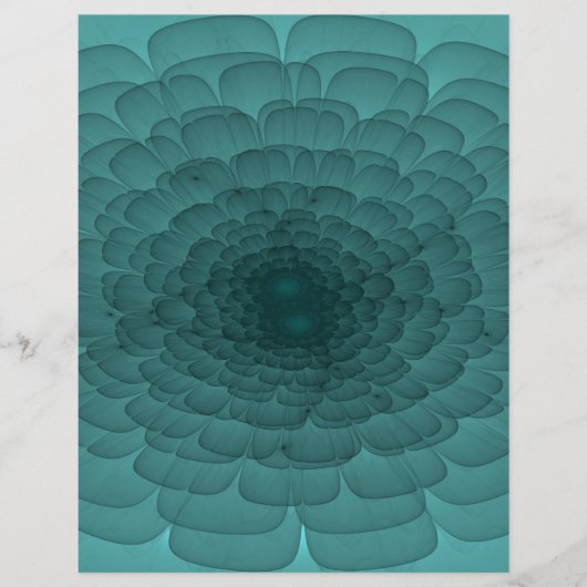 Petals in Teal (Front)
