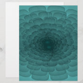 Petals in Teal (Front/Back)