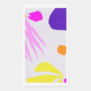 Petals in the air napkin paper