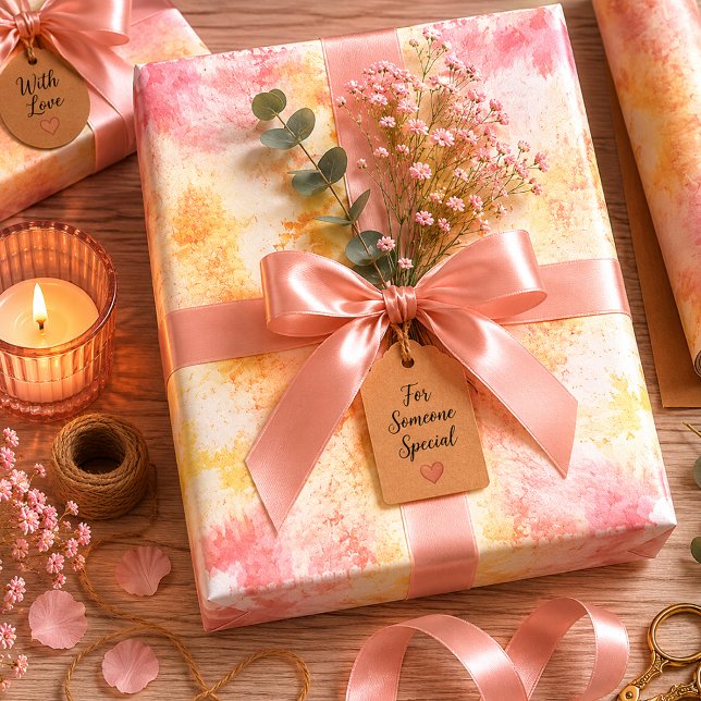 Petals in the Haze Wrapping Paper Sheets (Creator Uploaded)