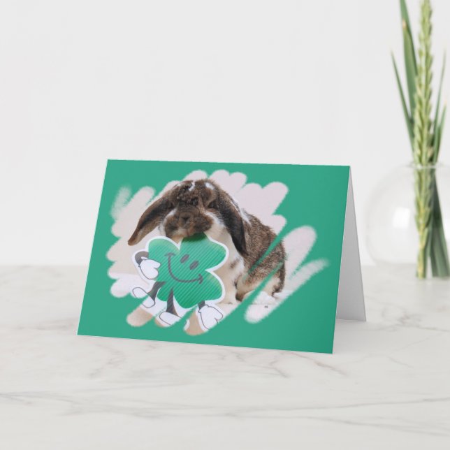 Petals-o-the-Shamrock Card (Front)