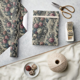 Petals of Decadence – Gothic Baroque  Wrapping Paper