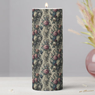 Petals of Decadence – Gothic Sanctum in Delirium Pillar Candle