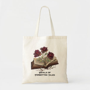 Petals of Forgotten Tales Tote Bag