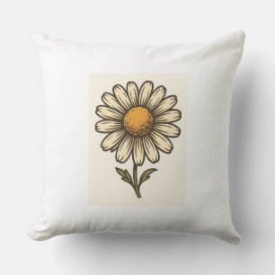 "Petals of Joy" Throw Pillow