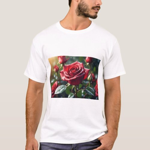 Petals of Passion Rose_Inspired T_Shirt Collectio