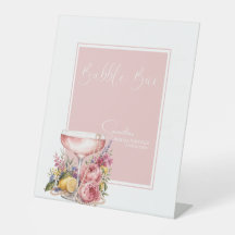 Petals, Pearls & Prosecco Bridal Shower Bar