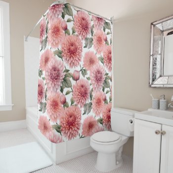 Petals Pink Party  Shower Curtain by LiquidEyes at Zazzle