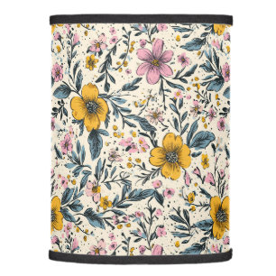 Petals & Pizzazz: A Spring Floral Pattern Lamp Shade