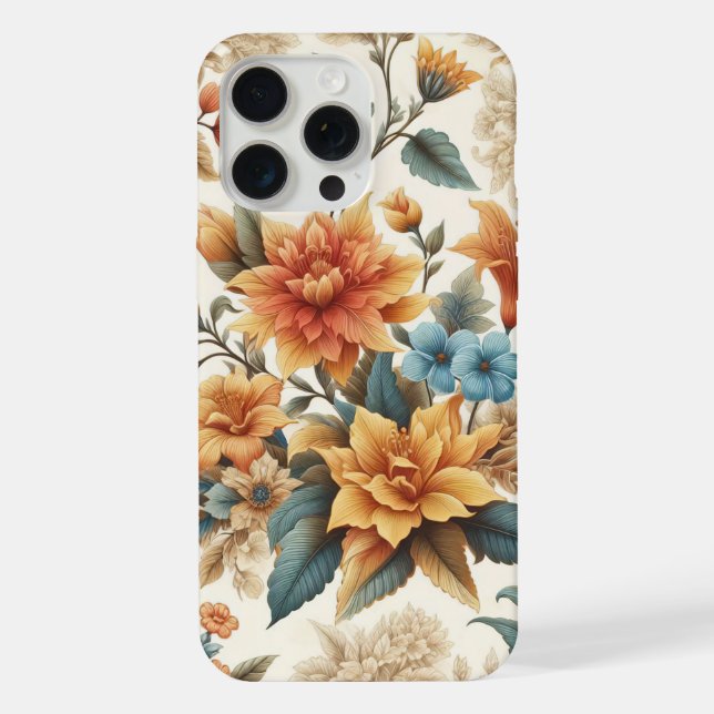 Petals & Poetry A Floral Affair iPhone Case (Back)
