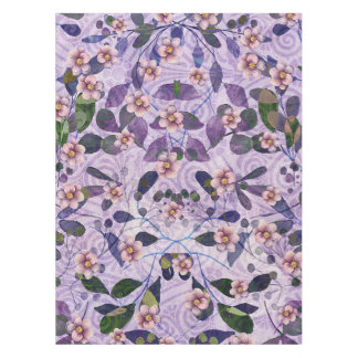 Petals & Poetry - Nature Inspired Floral Art -  Tablecloth