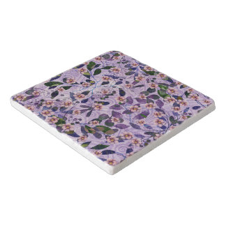 Petals & Poetry - Nature Inspired Floral Art - Trivet