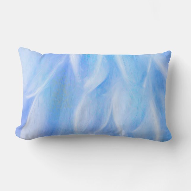 Petals Polyester Lumbar Pillow 13" x 21" (Front)