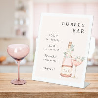 Petals & Prosecco Bridal Shower Bubbly Bar