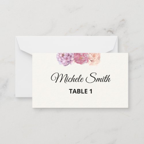 Petals  Prosecco  Note Card