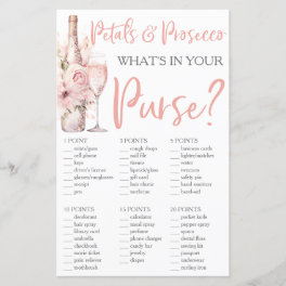 Petals & Prosecco What's in Your Purse?