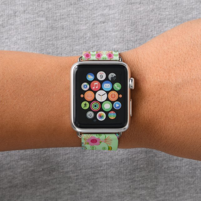 Petals & Purpose Apple Watch Band (In Situ)
