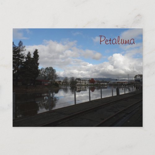 Petaluma CA Postcard