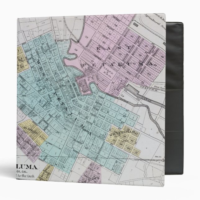 Petaluma, California 2 Binder (Front/Inside)