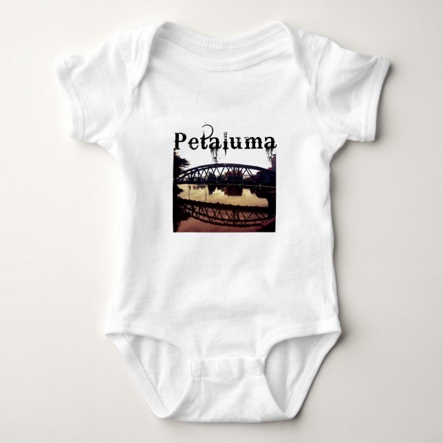 Petaluma California Baby Bodysuit (Front)