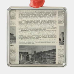 Petaluma, California Metal Ornament