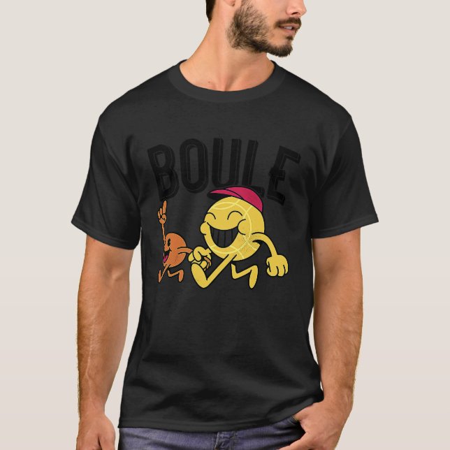 Petanque Ball Outfit For Boule Player Boules  1 T-Shirt (Front)