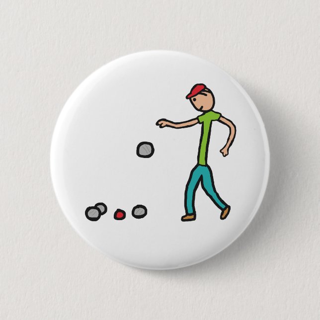 Petanque Button (Front)
