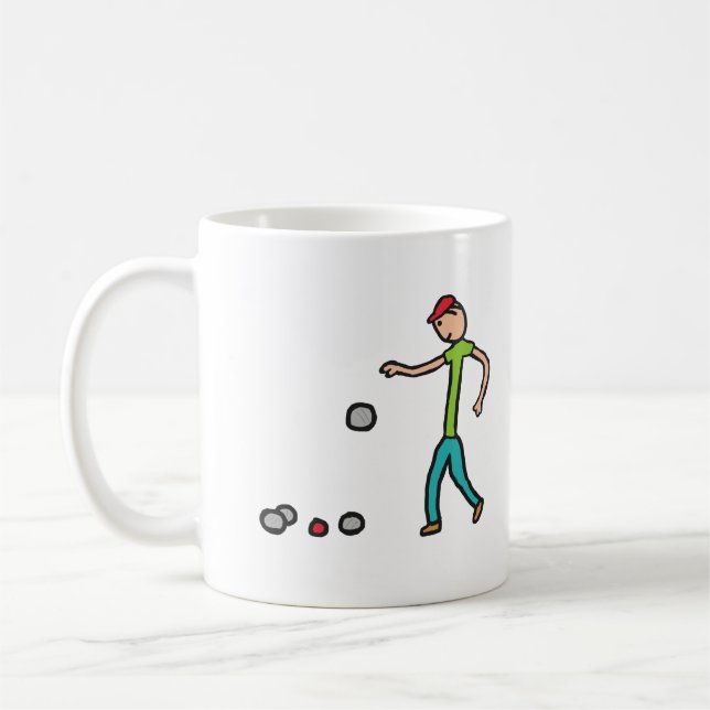 Petanque Coffee Mug (Left)