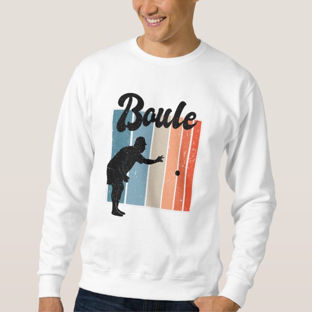 Petanque game sweatshirt (Front)