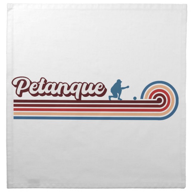 Petanque Gifts, Petanque Lover, Petanque Player  Cloth Napkin (Front)
