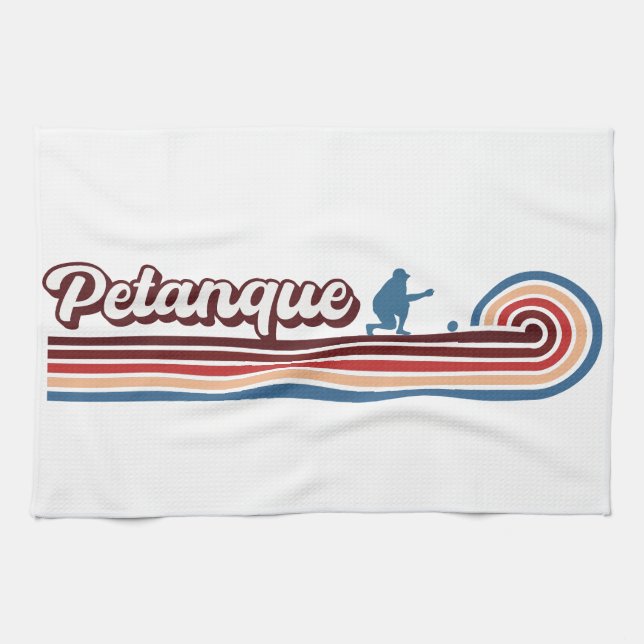 Petanque Gifts, Petanque Lover, Petanque Player  Kitchen Towel (Horizontal)