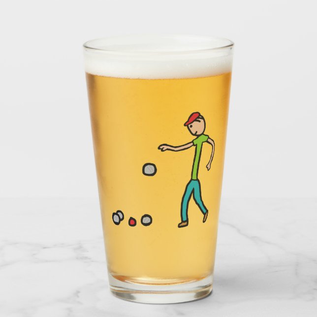 Petanque Glass (Front Filled)