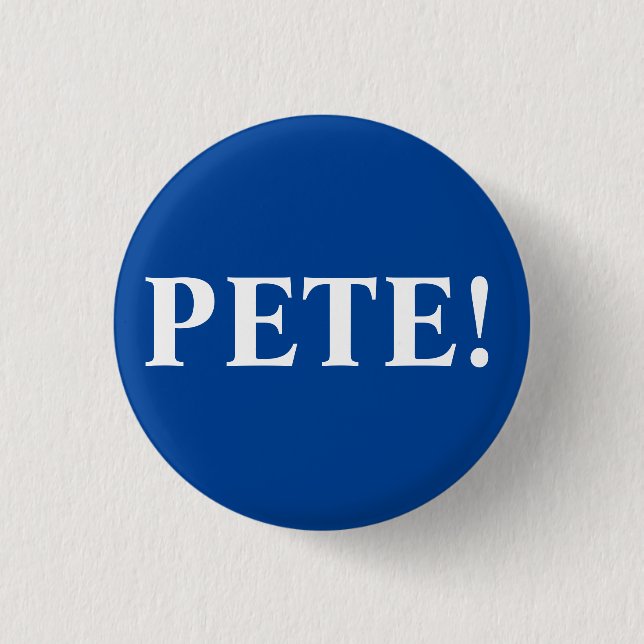 Pete! Button (Front)