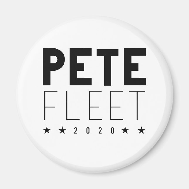 Pete Fleet 2020 Magnet (Front)