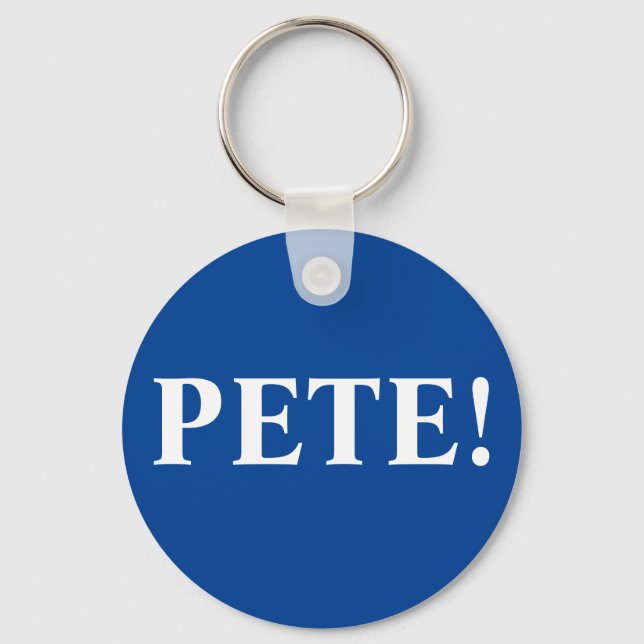 Pete! Keychain (Front)