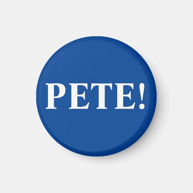 Pete! Magnet (Front)